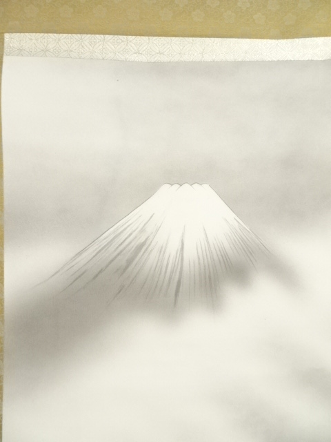 道具 ] - 道具 翠峰筆 富士山水 肉筆絹本掛軸 | ネットショップ圭